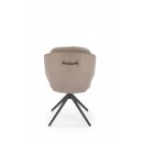 Стул HALMAR K554 серый/светло-серый/черный, поворотный